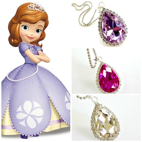 Sofia the first amulet charm toy